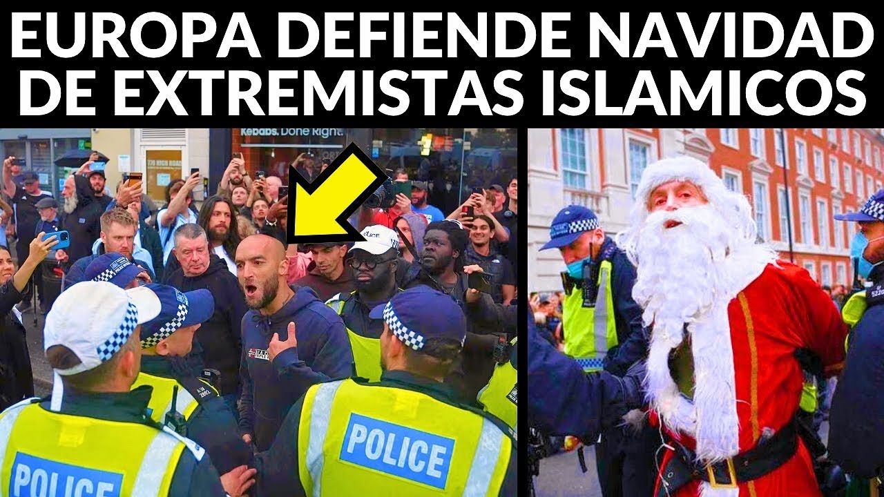 Europa defiende la Navidad de extremistas islámicos 