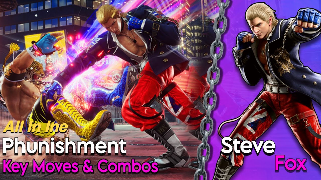 Steve Fox All in 1 Guide for Tekken 8 - YouTube