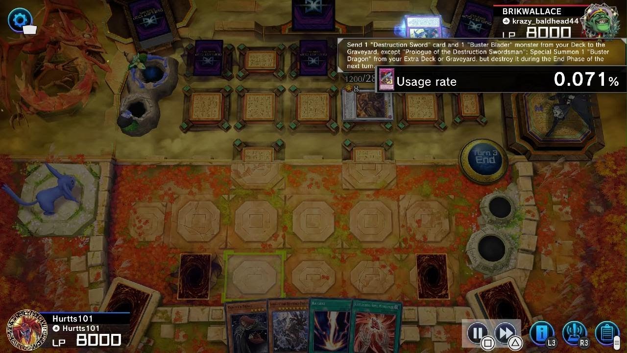 Yu-Gi-Oh! Master Duel: Morganite vs Buster Blader