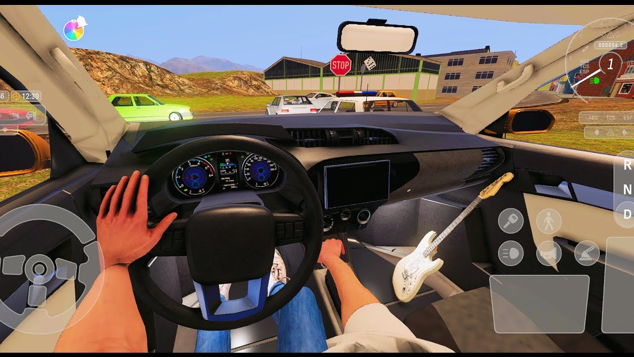 🚘Street Pro Car game🚦Driving my car with the trailer was impossible ✅️Toyora Hilux Gameplay 🛣