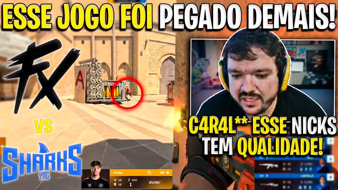 SEMIFINAL INSANA!🔥 FLUXO vs SHARKS - (MAPA 1 COMPLETO) - CBCS Season 4