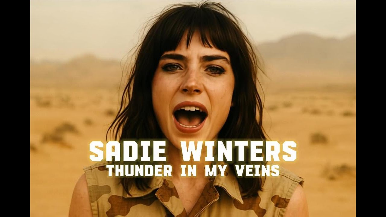 Thunder in My Veins (Official Music Video) | Sadie Winters x Pragmatic Assassin | Desert Rock Anthem