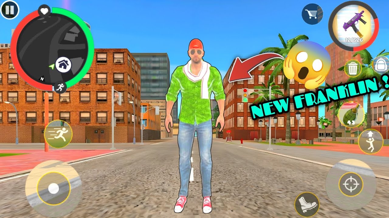Franklin Rope I Control New Franklin In Rope Hero Vice Town 😀 Rope Hero New Franklin ...