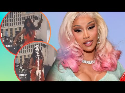 WHOA! Cardi B SNAPS & Launches Her Mic In The Crowd After Someone Threw a Drink On Her