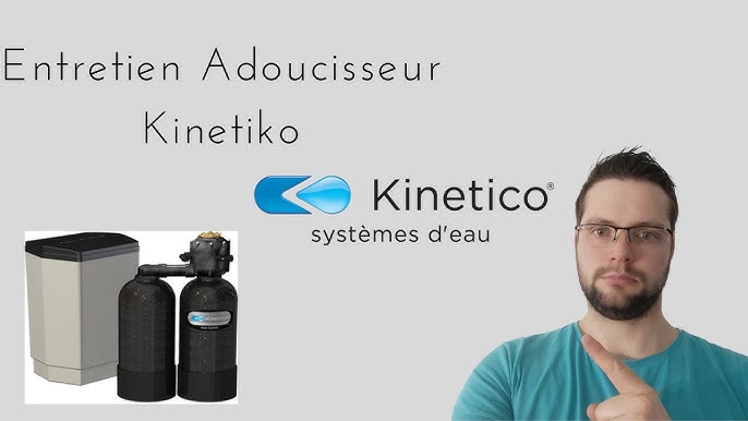 Aqmos R2D2-32 Système d'adoucisseur d'eau avec kit de raccordement