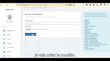 Faire des comptes rendus avec Perfactive
