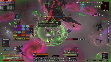 eXample vs Xavius Mythic - Restoration Druid PoV