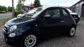 For Sale Fiat 500 Lounge Epic Blue Hybrid Brand New Fiat 500 Lounge
