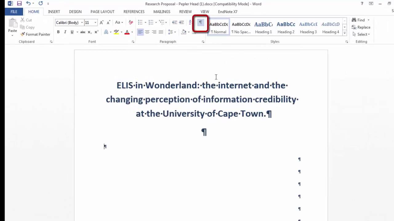 how to do thesis page numbering