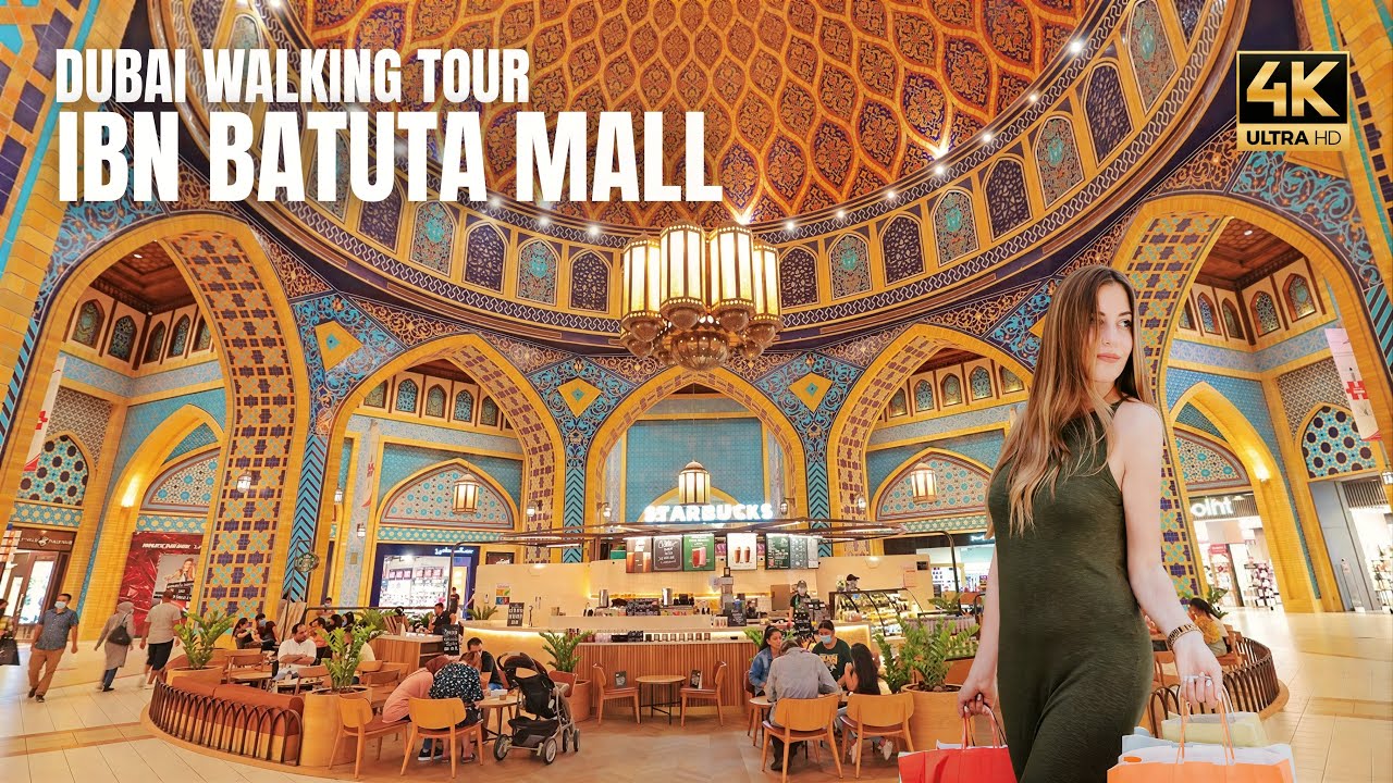 Ibn Battuta Mall Dubai [4K UHD] Walking Tour | Dubai Retail | Travel Dubai 2025