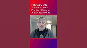 Shattering Silos- Practical Ways to Align Security and IT #shorts