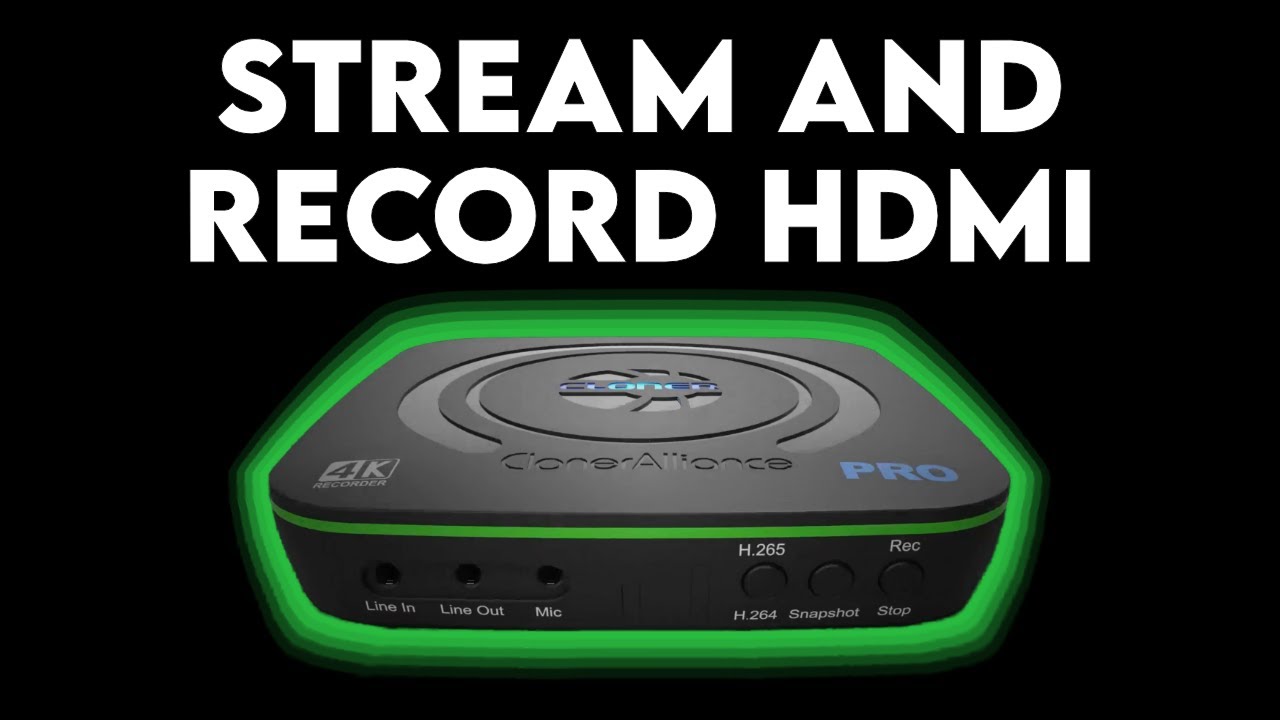 An EASY Way to Stream and Record HDMI ClonerAlliance UHD Pro