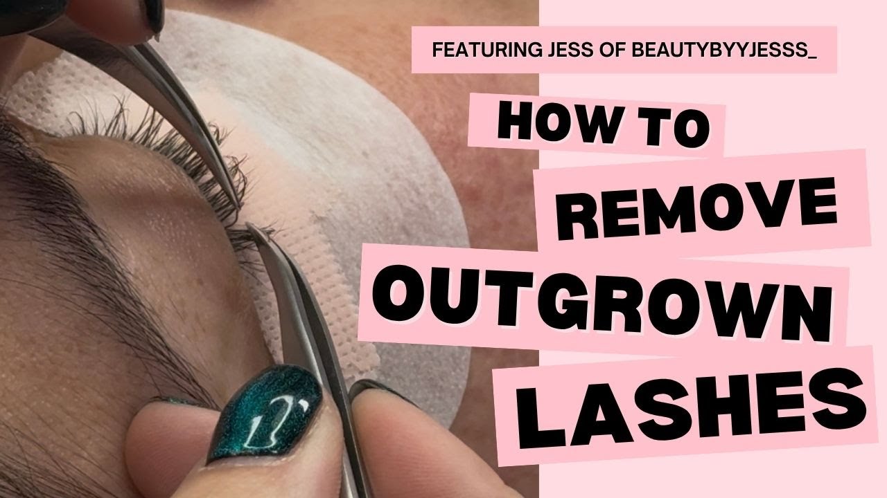 How to Remove Outgrown Lash Extensions Before a Refill | Banana Peel ...