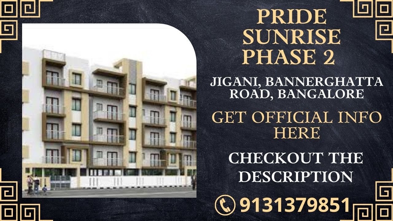 Get Official Info About PRIDE SUNRISE Phase 2 😍 New Launch Apartments 🏢
