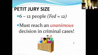 Introduction to CJ Chapter 8 The Jury System