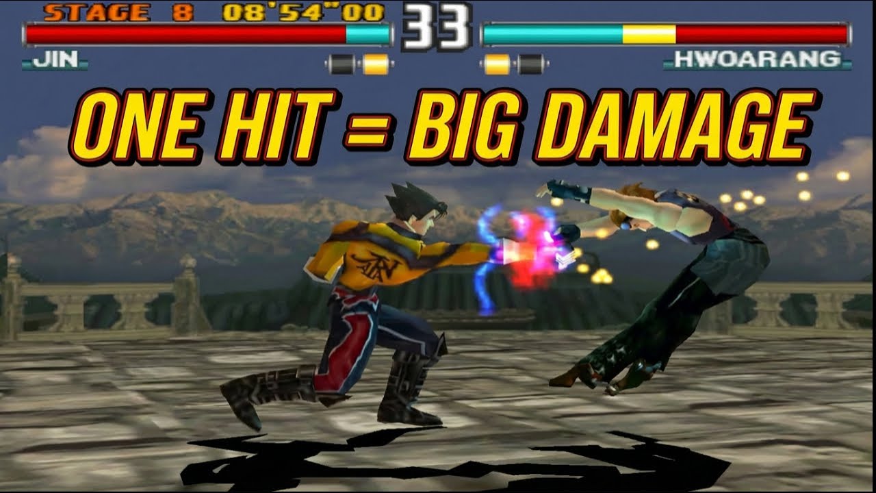 Tekken 3 – Джин против Хворанга | 1 ошибка = МГНОВЕННОЕ наказание!