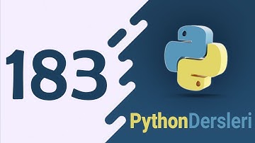 Ders 183 Python Programlama NumPy
