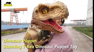Stunning T-Rex Dinosaur Puppet Toy Dinosaur Puppet