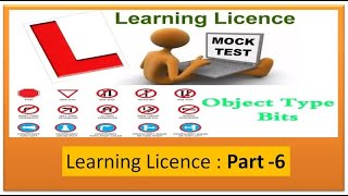 learning licence test questions in english part - 6 learning licence test questions in english part - 6