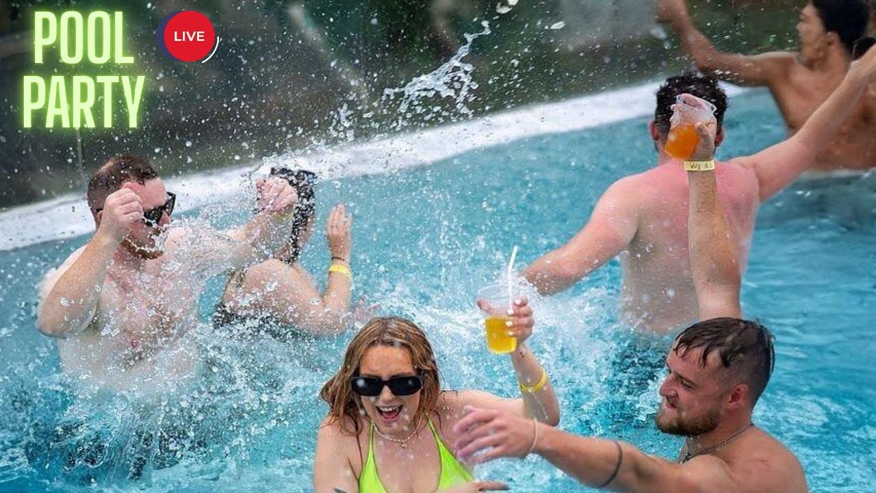 Techno Mix Pool Party 2025 | Bass Boosted EDM Summer Dance | DJ Electro Vibes 🎧 Live 