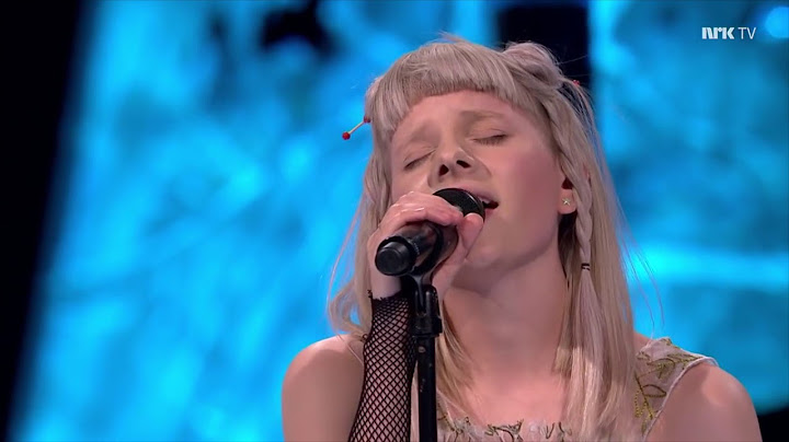 AURORA - Walking In The Air (Live at Nidarosdomen)