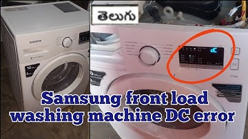 Samsung front load washing machine DC error/ Samsung washing machine/ #workshoptelugu