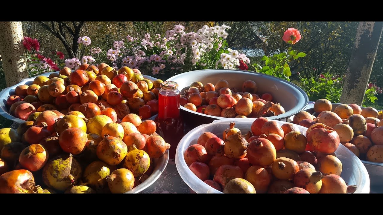Nar Şirəsinin Hazırlanması