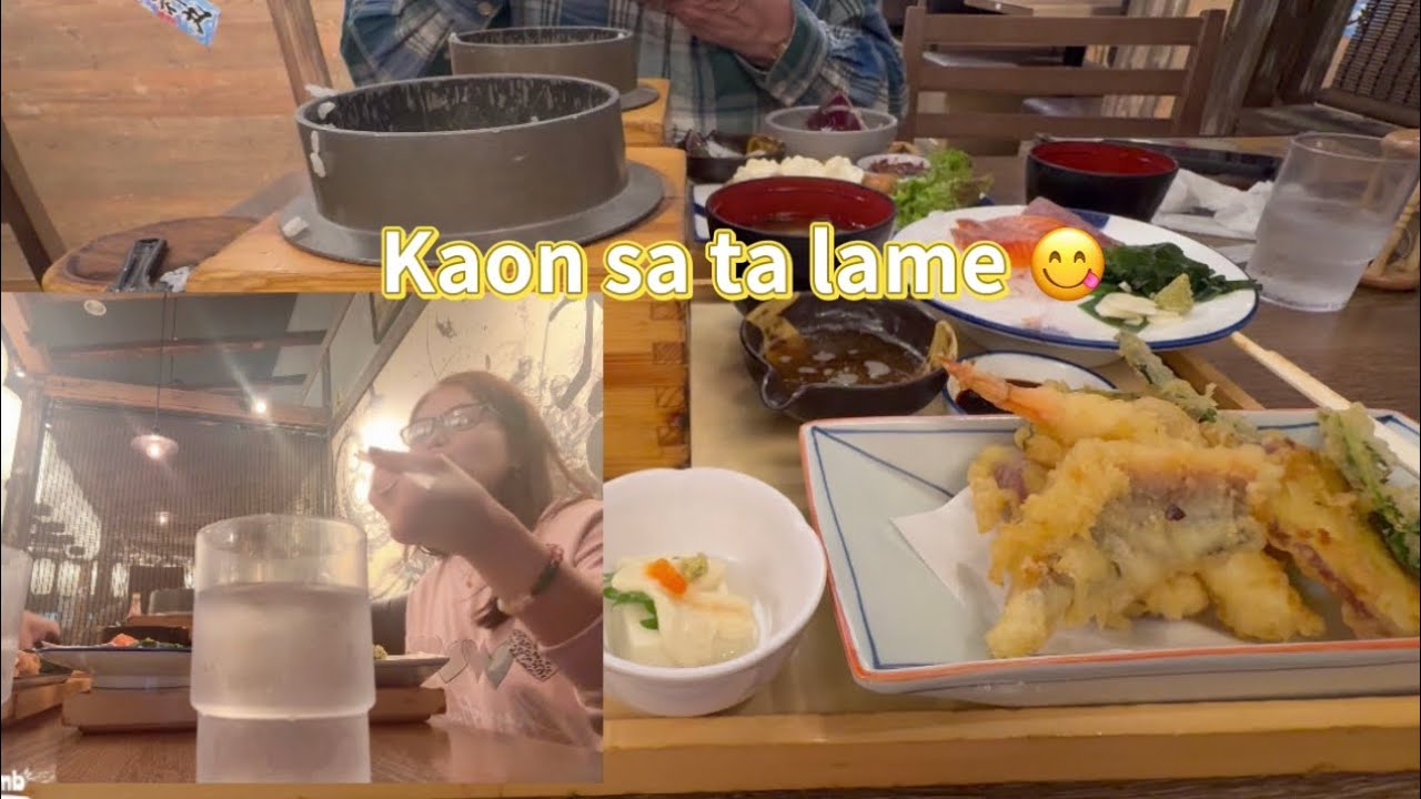 Pasyal muna kami sa Aeonmall japan👍イオンモールで和食