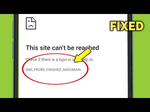 Fix DNS_PROBE_FINISHED_NXDOMAIN Problem Solved