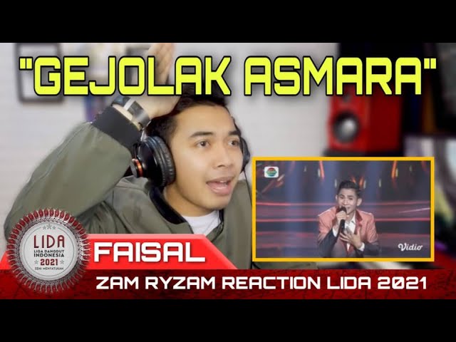 REACT PENAMPILAN FAISAL (KALTENG) TOP 70 LIGA DANGDUT 2021 Gejolak Asmara #lida2021 #faisallida2021 class=