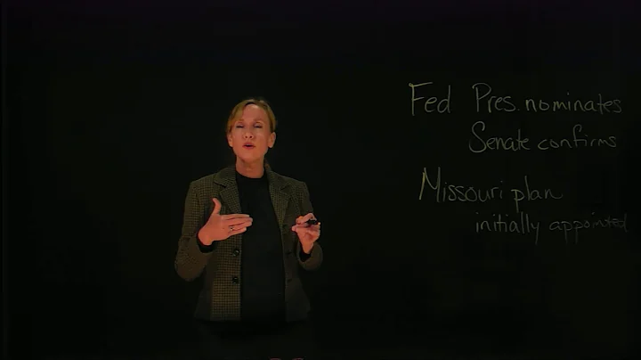 Selection of Judges in Federal and State Courts