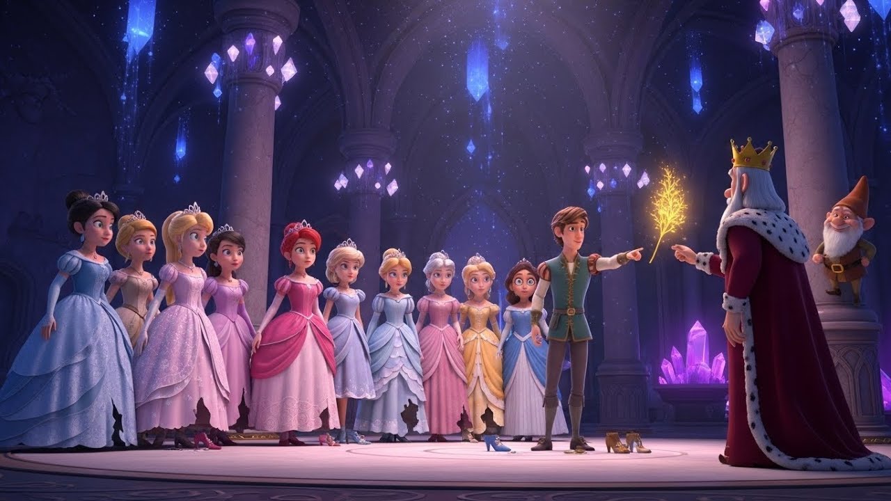 The Story of the Twelve Dancing Princesses and the Young Man Who Unravels the Mystery