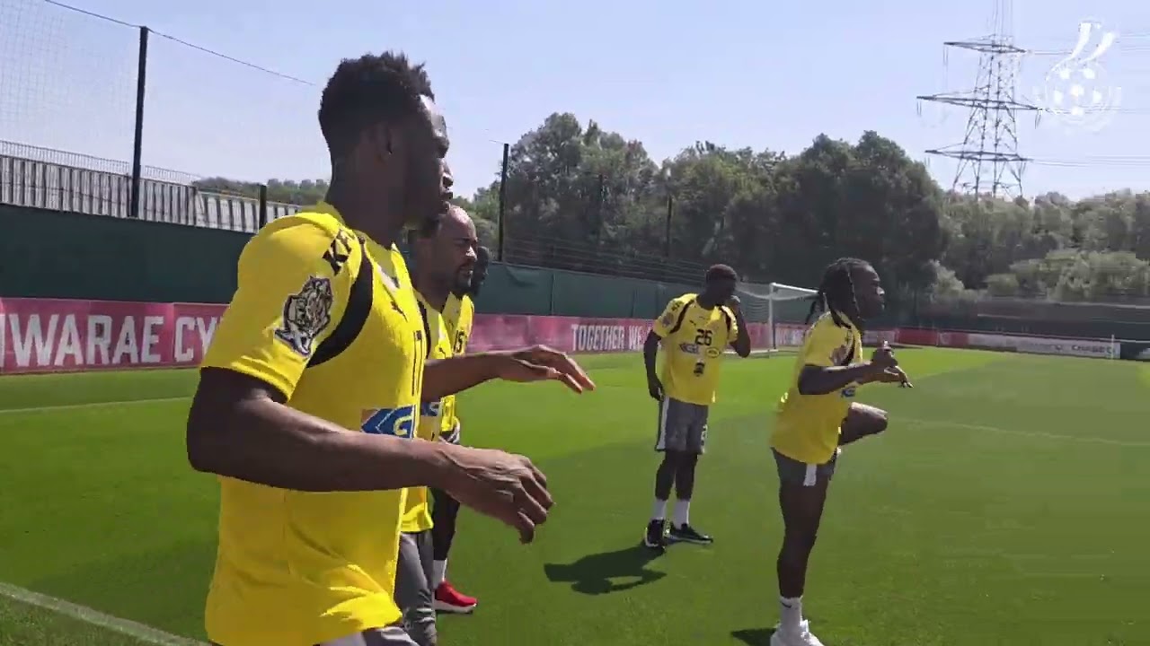 BLACK STARS STARTS TRAINING IN CARDIFF AHEAD OF WALES FRIENDLY