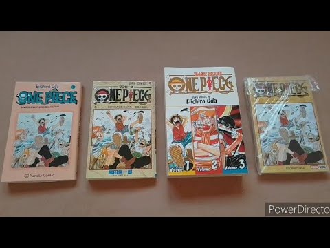 One piece Manga comparativa, Planeta comic, Jump Cómics, Viz media