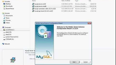 How to Install MySQL Server on Windows 7 64bit