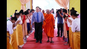 Phó Chủ tịch Thường trực Quốc hội Trần Thanh Mẫn chúc Tết cổ truyền Chôl Chnăm Thmây tại TP Cần Thơ