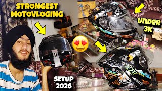 ONE OF THE STRONGEST & BUDGET FRIENDLY MOTOVLOGGING SETUP 2026 😍