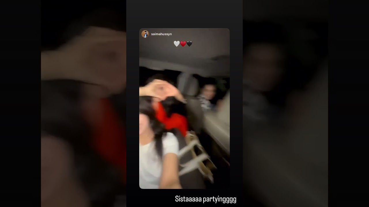 Sonya hussain and her sisters partying 