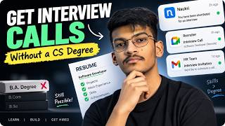 How I Get Interview Calls Without a CS Degree
