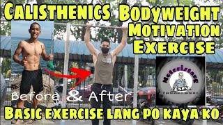 My Calisthenics Bodyweight Excercise Motivation