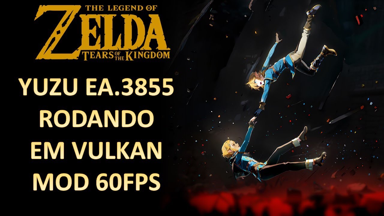 The Legend of Zelda: Tears of the Kingdom YUZU EA 3876 TRADUÇÃO UPDATE  1.2.1 TRIFORCE 