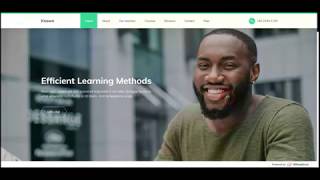 education landing page