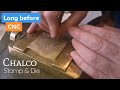Chalco stamp  die co engravers a visit turns into a demonstration