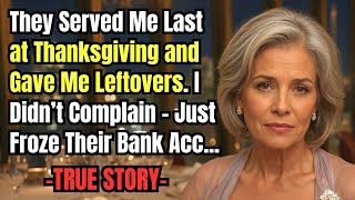 HER TRUE STORY FROM INDIANA 👵💔 They Served Me Last at Thanksgiving and Gave Me Leftovers  I Didn’t…