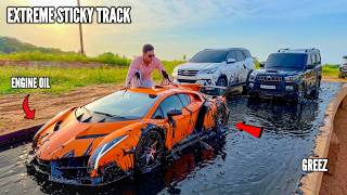 World’s Most Slippery oil and grease RC Car car Track – Chatpat toy tv
