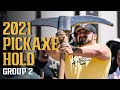 60 lbs (27 kg) Pickaxe Hold | 2021 World's Strongest Man | Group Two