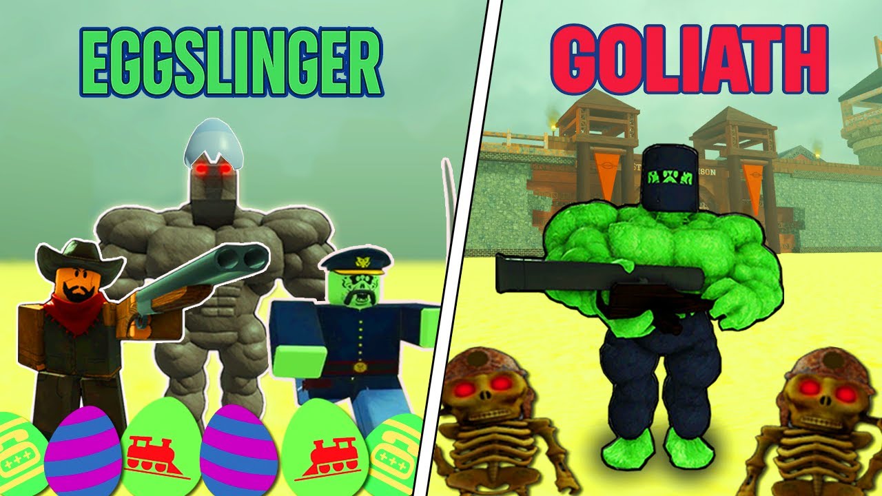 Dead Rails Roblox | Unstoppable Egg Army vs Goliath & Sterling – Werewolves, Zombies & Wolves Unleas