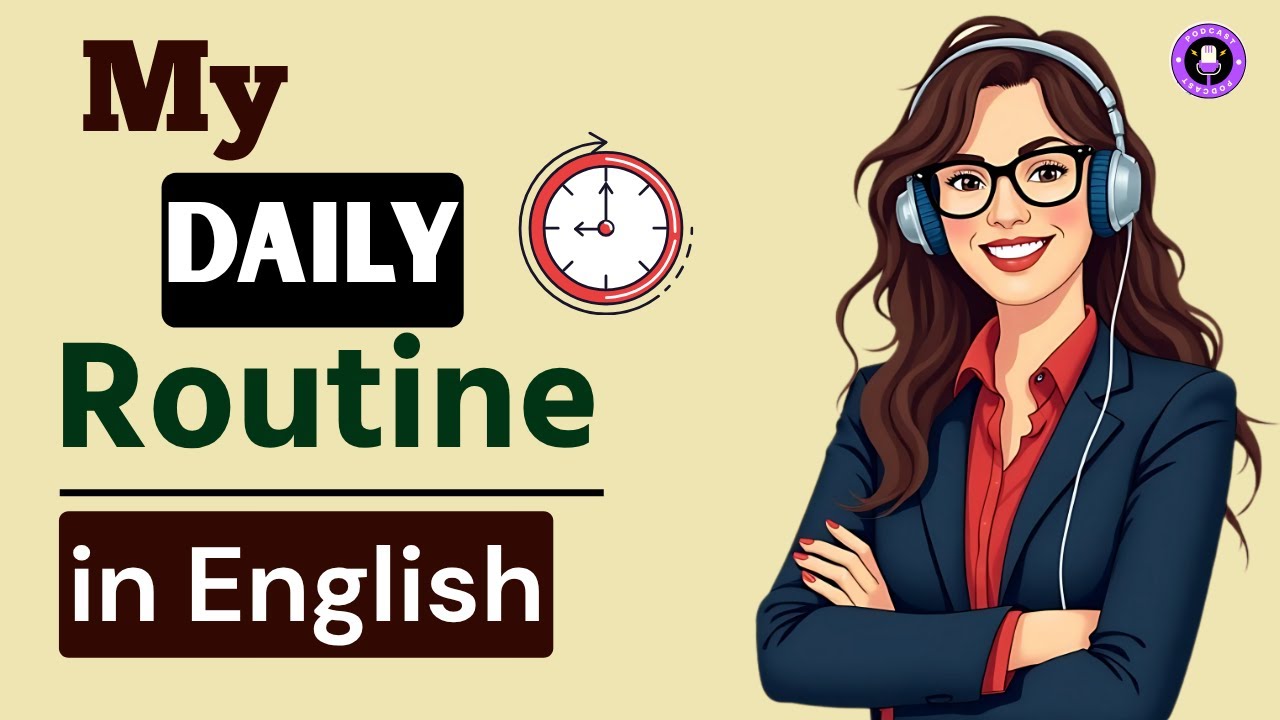 My Daily Routine in English Real Life Phrases to || Roy English Talk ...