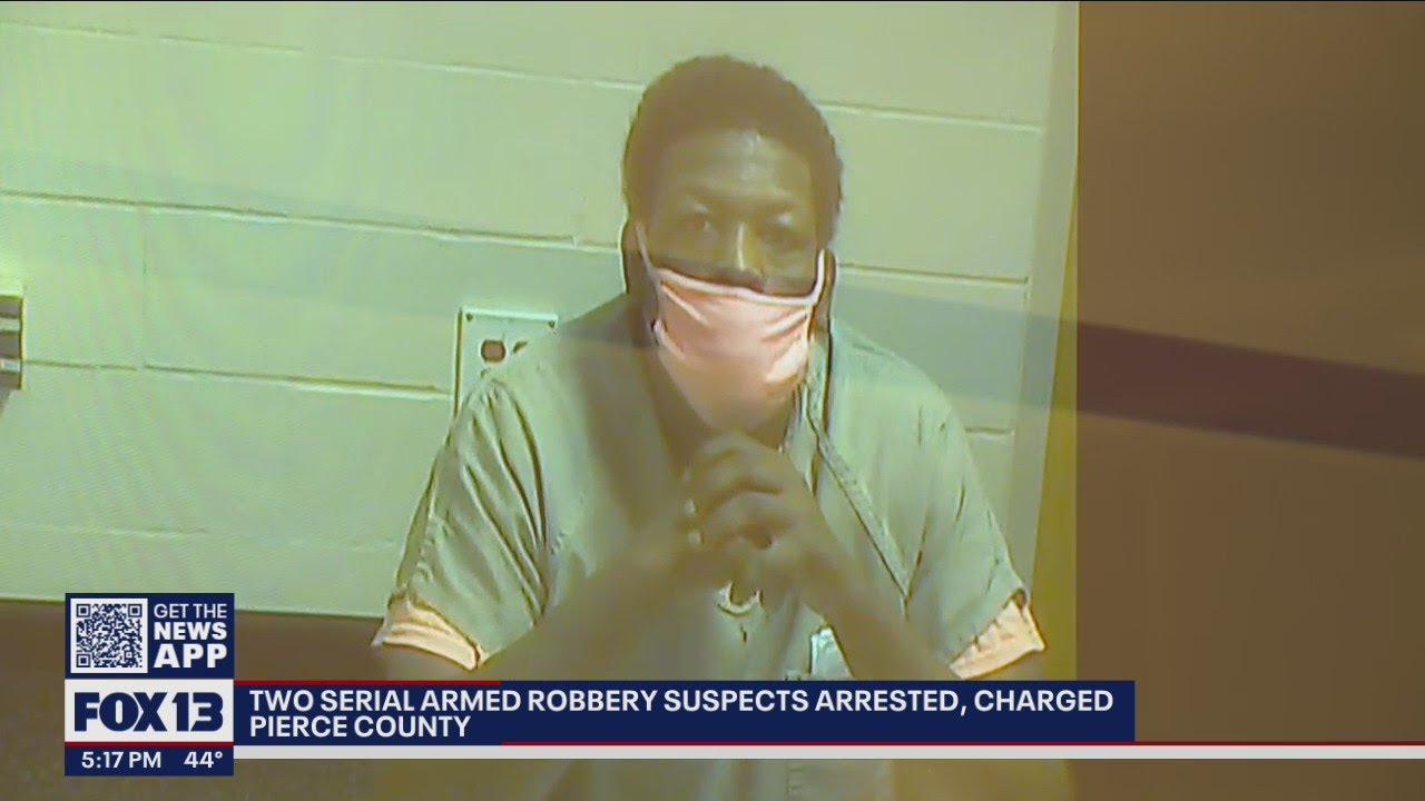 Two serial armed robbery suspects arrested, charged | FOX 13 Seattle ...