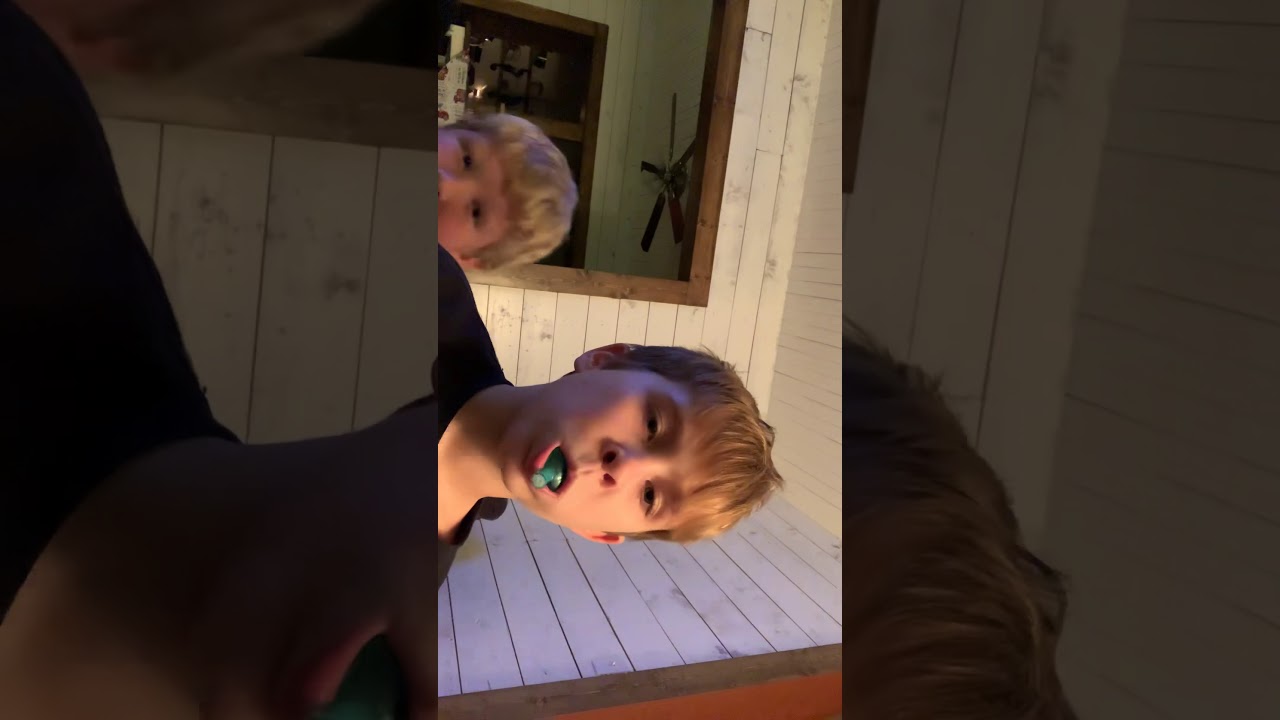 Fighting my little cousin